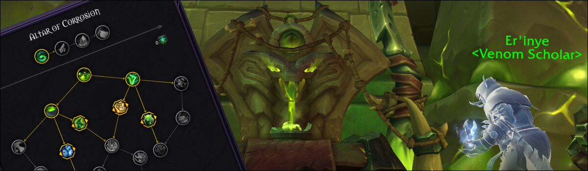 All Altar of Corrosion Talents in WoW Midnight